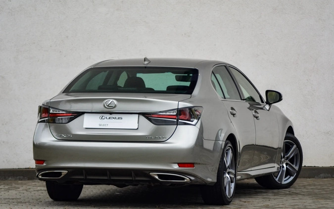 Lexus GS cena 104900 przebieg: 135046, rok produkcji 2015 z Stawiski małe 301